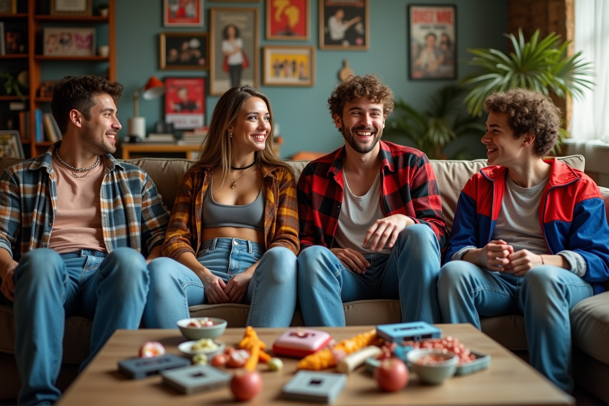 Tenue idéale pour une soirée des années 90 : styles et accessoires incontournables