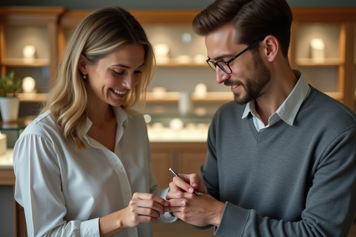 Mesure gratuite de la taille de doigt chez les bijoutiers : est-ce possible ?